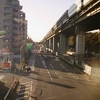 環八ウォーキング１５・東名入口付近歩道橋より