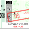 8/5公開予想⇒６戦４勝！も・・・