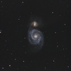 Ｍ５１：りょうけん座の渦巻銀河