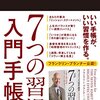 今更ながらですが、手帳買いました。「7つの習慣 入門手帳 2016」