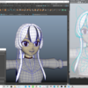 ローポリ3Dキャラクターモデル制作(10)