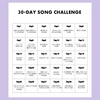 30-DAY SONG CHALLENGE Day 1