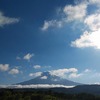 ６月１６日の富士山・雲は流れる