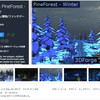 【作者セール】もうすぐ終了する「クリスマスセール」まとめ　/ 3DForgeのクリスマスギフト「FKM - PineForest - Winter」が7日間だけ無料