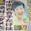 都議選。小池百合子の「都民ファースト」と自民党、二つとも腐り切った財界の犬コロ政党で相手にする都民などいないよ。