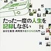 通勤電車で読む『たった一度の人生を記録しなさい』。「自分を通す」ライフログ。「きっかけになります」。