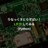 Raspberry Piで電子工作する (1 - pythonでLEDをチカチカさせる)