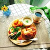 【週末ブランチ】熱々クラムチャウダーとクロワッサンでカフェ風ブランチ