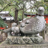 大谷場氷川神社（埼玉県さいたま市）　～お月見参拝と狛〇〇に会いに行く旅 4/4～