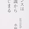 水野学　センスは知識からはじまる