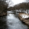 冬の川、境、春の川