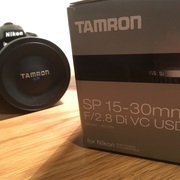 撮影機材】TAMRON SP 15-30mm F/2.8 Di VC USDを購入していまし