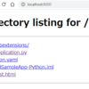 PythonでWebサーバ環境を作成してみた