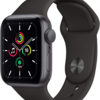 ★5　Apple Watch SE(GPSモデル)- 40mmスペースグレイアルミニウムケースとブラックスポーツバンド