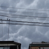 2023年8月1日（火）大気不安定で激しい雷雨。