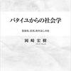 【書評】流王貴義「岡崎宏樹著 『バタイユからの社会学―至高性，交流，剝き出しの生』」『社会学評論』2021年 72巻 1号 p.62-63