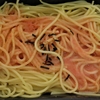 冷凍Ｂig和風明太子パスタを温めて食べました‥