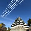 愛知県政150年を記念したブルーインパルス展示飛行