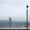 関門海峡で雲を眺めて