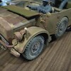 【放置組】タミヤ 1/35 ドイツ大型軍用乗用車 ホルヒ タイプ1aを製作(塗装とフィギュア)