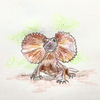 エリマキのボク、今日も大はしゃぎ！ Frilled Me, Having a Blast Today!