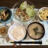 雑炊と鶏の唐揚げ