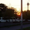 夕日