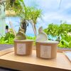 【宮古島カフェ】gelato cafe Ninufa (にぬふぁ) おすすめメニューのジェラートとイキヅービーチのハート岩が楽しめます！