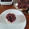 お盆ですね。おはぎを食べましたよ。