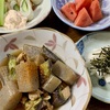 我が家の晩ごはん『茄子と蒟蒻の炒め煮』