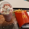 マクドナルド ホワイトチョコストロベリーフラッペ&マカロン ラズベリーとマックフライポテト