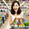 フォルテつくば vs 業務スーパー！1,000円でどこまで買える？節約買い物チャレンジ！