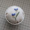 久しぶりの発熱＆夏の刺繍 セリアのココットでピンクッション作り 毎日ご飯