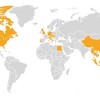 旅の記録 - 訪問国が25か国となりました。