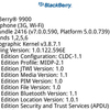 BlackBerry Bold 9900 Official OS （v7.0.0.590）