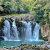 関之尾甌穴群と関之尾滝（宮崎県都城）