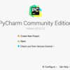 pycharm インストール
