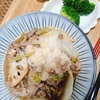 牛肉と長芋の韓国風スープ