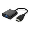 HDMI VGA 変換 アダプタ D-SUB 15ピン HDMI - VGA 変換 ケーブル HDMI オス to VGA メス 1080P プロジェクター PC HDTV 用 HDMI VGA 変換 アダプター