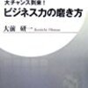 【ビジネス】ビジネス力の磨き方／大前研一