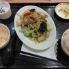 台湾料理店の肉野菜炒めと気温差