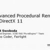 GDC2012 ”Advanced Procedural Rendering in DX11”のメモ