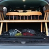 車の荷台に棚として使える車載用ベンチ椅子を作ってみた｜車の荷台を二段化