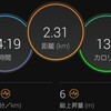 今日のジョグ　9.72km　帰宅ランは無理せず7.41km　