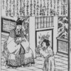 和漢廿四孝（柳下亭種員撰・重宣画）漢土・17　陸績