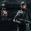 Ashのスキル・武器【R6S】