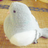 鳩のぬいぐるみ