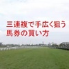 三連複で手広く狙う馬券の買い方　7月29日、30日の競馬商材検証結果