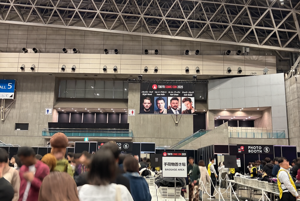 【東京コミコン】ハリウッドスターに会う