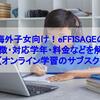 海外子女向け！eFFISAGEの特徴・対応学年・料金などを解説【オンライン学習のサブスク】